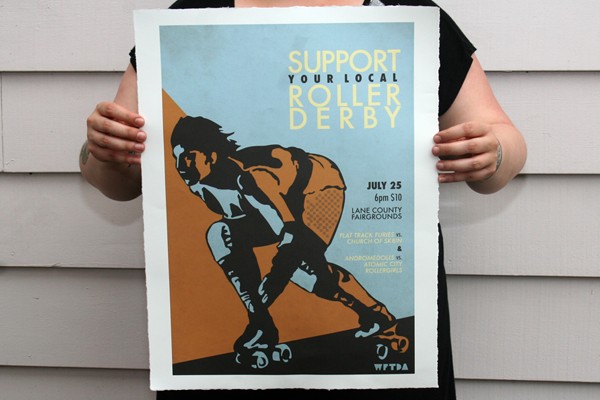 Roller Derby Poster