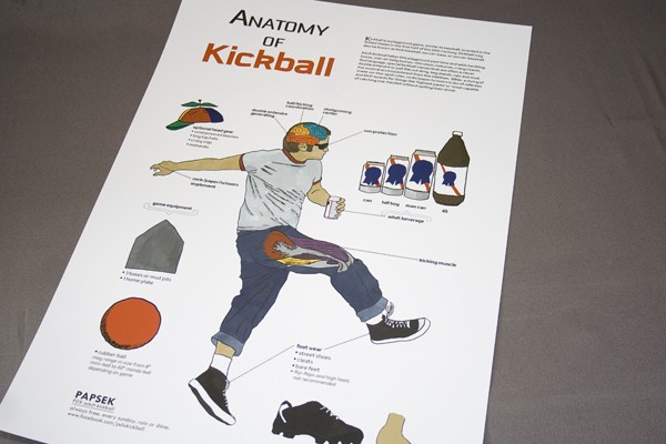 Kickball Anatomy Promo Poster