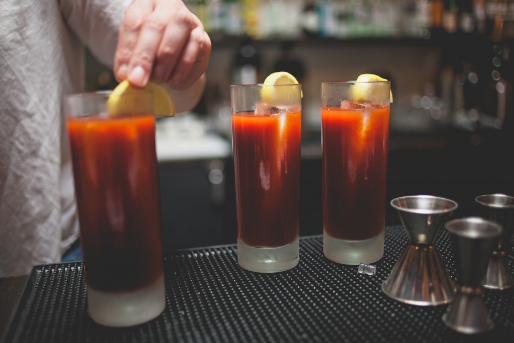 Brunch at Radar on Mississippi Ave.