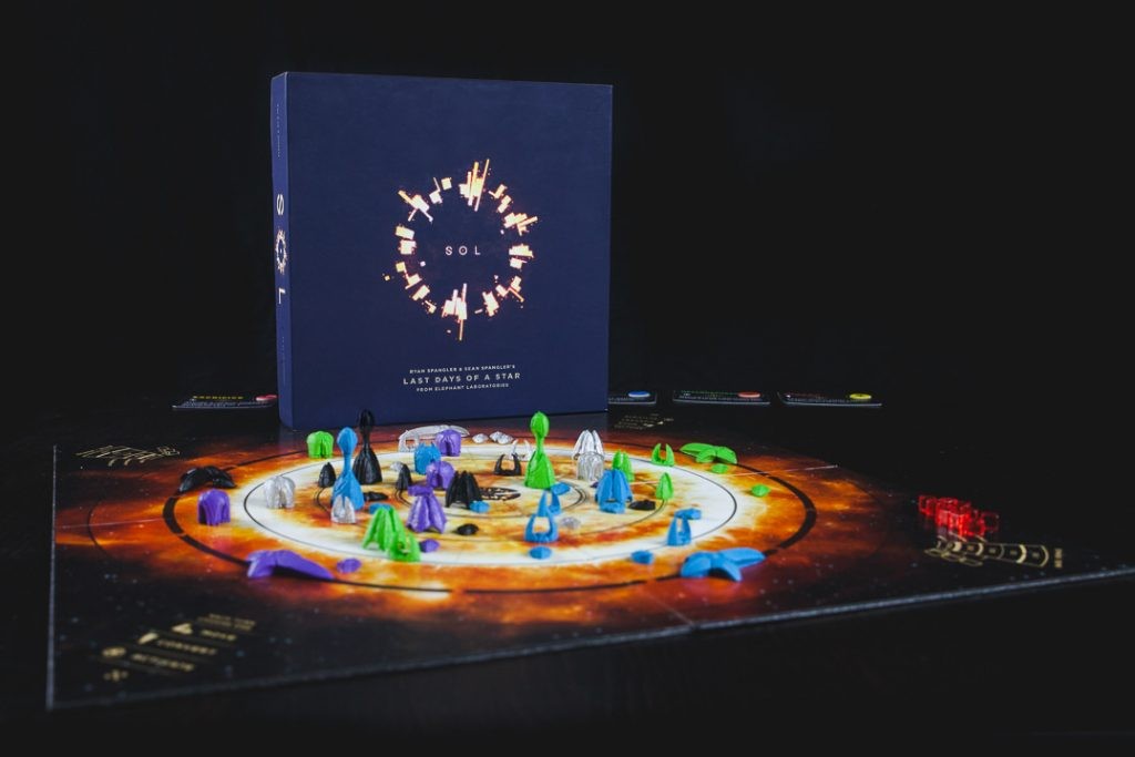 Sol: Last Days of a Star Boardgame